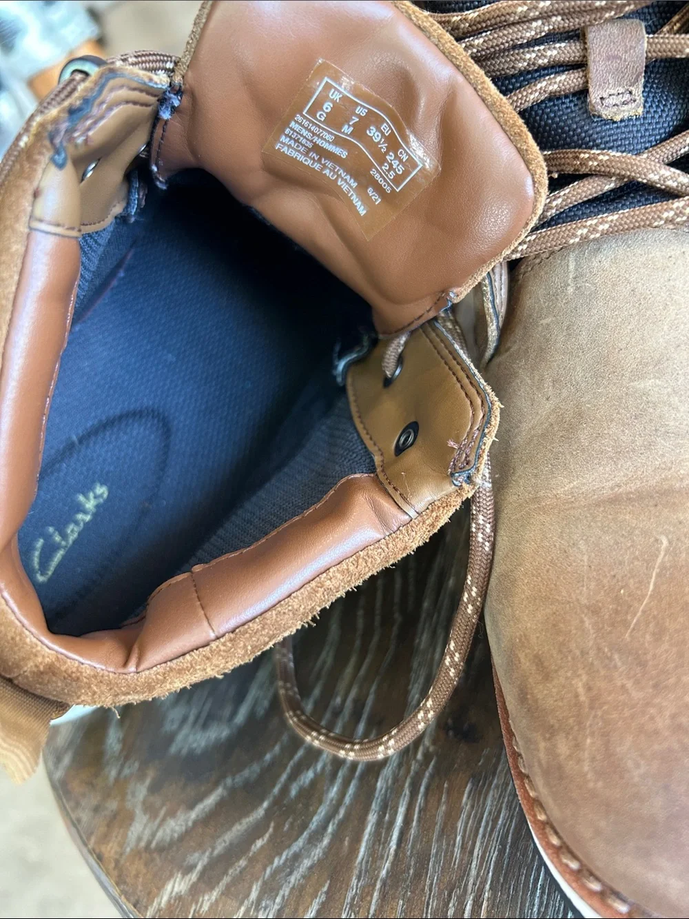 Clarks Topton Mid Gore-Tex GTX Men’s Brown Hiking Boots